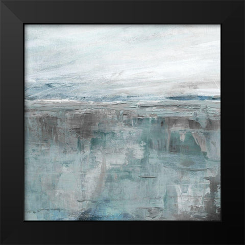 Colors of the Seaside Black Modern Wood Framed Art Print by Robinson, Carol