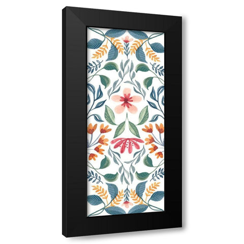 Folk Panel II Black Modern Wood Framed Art Print by Brockmon, Kristen