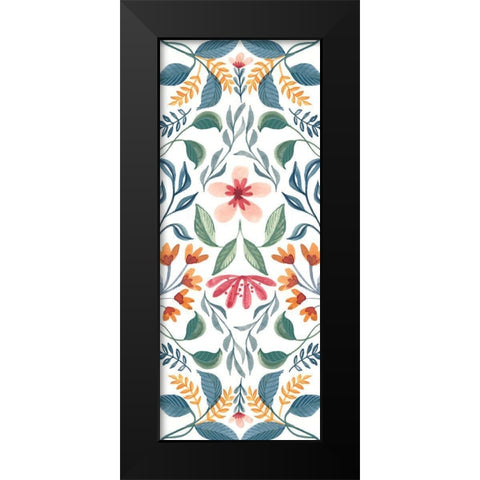 Folk Panel II Black Modern Wood Framed Art Print by Brockmon, Kristen