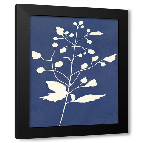 Night Sky Silhouette II Black Modern Wood Framed Art Print with Double Matting by Jill, Susan