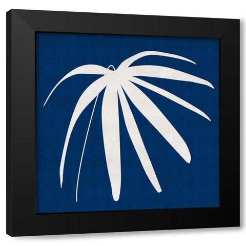 Midnight Palm II Black Modern Wood Framed Art Print by Jill, Susan