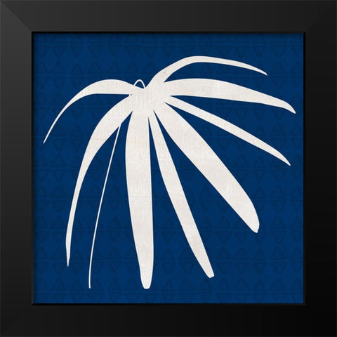 Midnight Palm II Black Modern Wood Framed Art Print by Jill, Susan