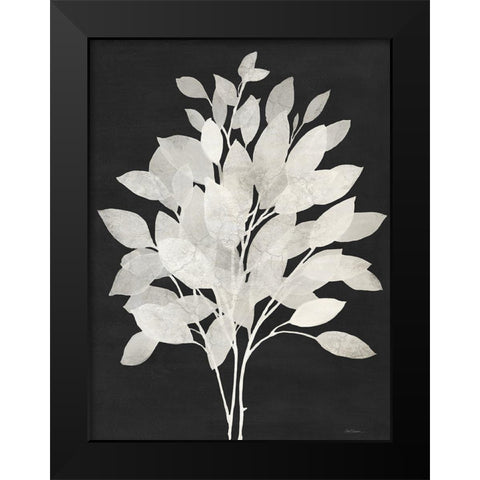 Misty Branches I Black Modern Wood Framed Art Print by Robinson, Carol