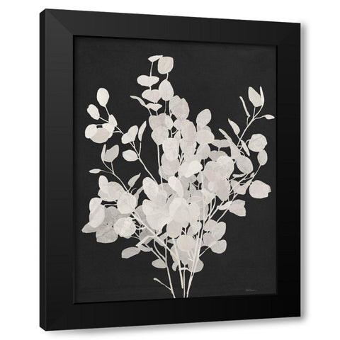Misty Branches II Black Modern Wood Framed Art Print by Robinson, Carol