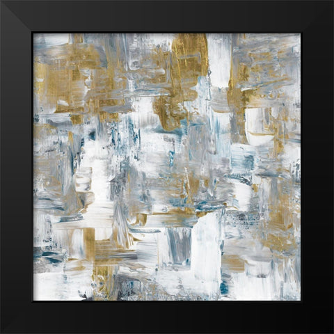 Energy Black Modern Wood Framed Art Print by Chang, Stella