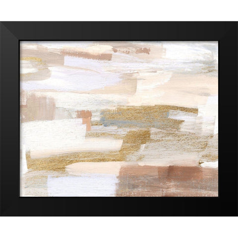 Gold Quartz II Black Modern Wood Framed Art Print by Jill, Susan