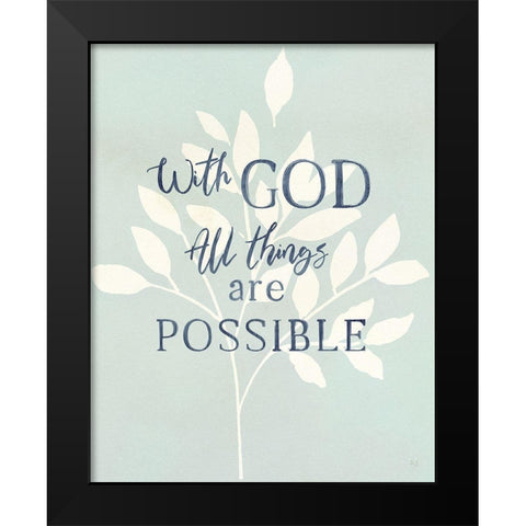 All Things Black Modern Wood Framed Art Print by Jill, Susan