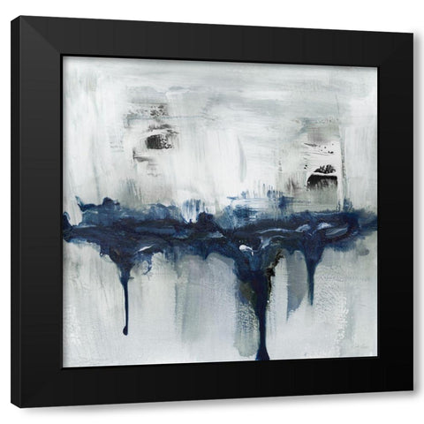 Indyscape I Black Modern Wood Framed Art Print by Chang, Stella