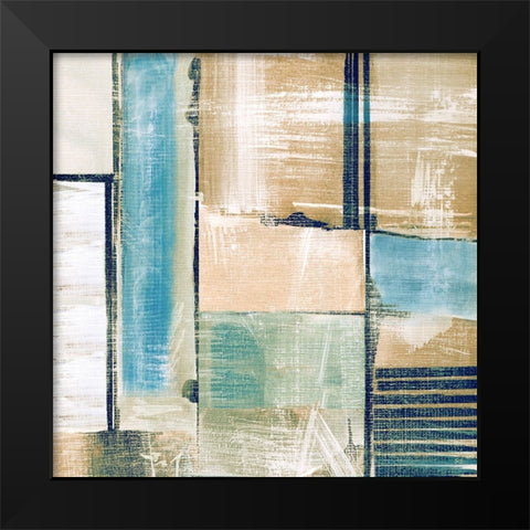 Paths II Black Modern Wood Framed Art Print by Jill, Susan