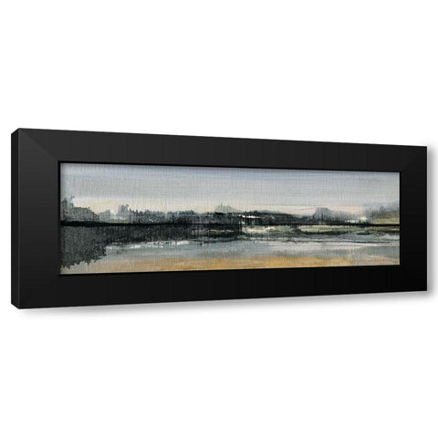 River Cross Black Modern Wood Framed Art Print by Jill, Susan