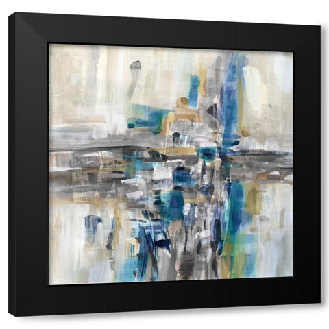 Burnt Pine I Black Modern Wood Framed Art Print with Double Matting by Jill, Susan