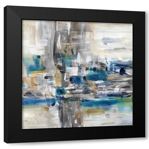 Burnt Pine II Black Modern Wood Framed Art Print with Double Matting by Jill, Susan