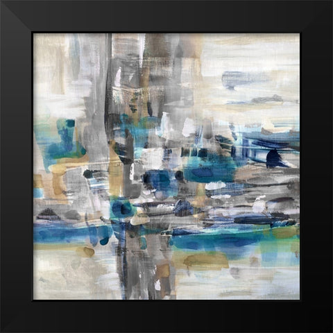 Burnt Pine II Black Modern Wood Framed Art Print by Jill, Susan