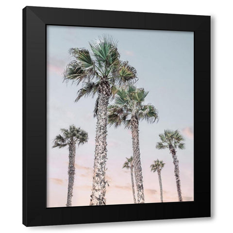 Palm Up II Black Modern Wood Framed Art Print with Double Matting by Carpentieri, Natalie