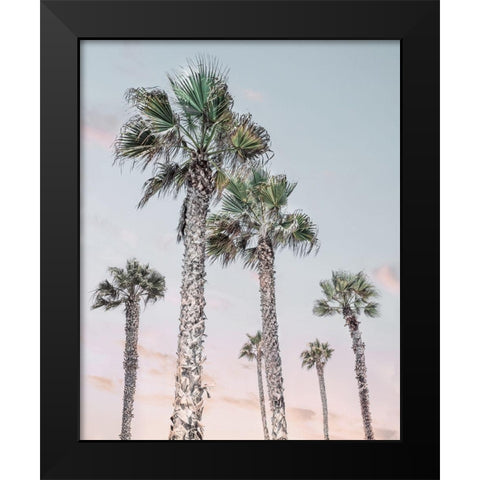 Palm Up II Black Modern Wood Framed Art Print by Carpentieri, Natalie