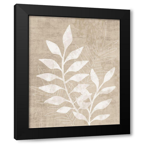 Foliage Retreat I Black Modern Wood Framed Art Print with Double Matting by Carpentieri, Natalie