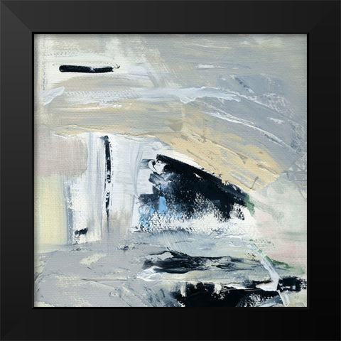 Torne Valley Black Modern Wood Framed Art Print by Jill, Susan
