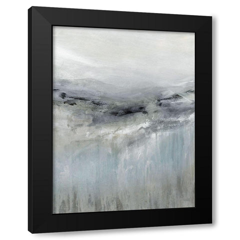 A Cool Wind Black Modern Wood Framed Art Print with Double Matting by Robinson, Carol