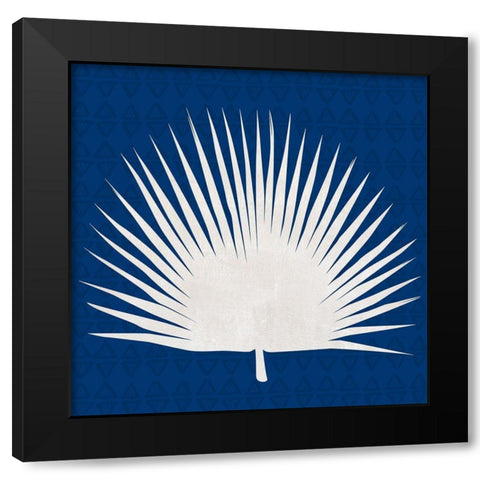 Midnight Palm IV Black Modern Wood Framed Art Print by Jill, Susan