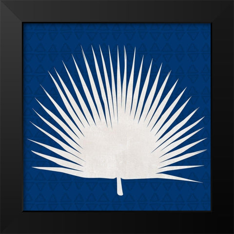 Midnight Palm IV Black Modern Wood Framed Art Print by Jill, Susan