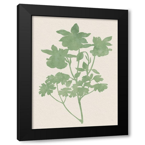 Vintage Garden I Black Modern Wood Framed Art Print with Double Matting by Jill, Susan
