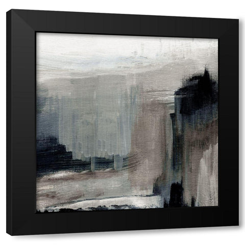 Tuscan Meadow Evening Black Modern Wood Framed Art Print by Jill, Susan