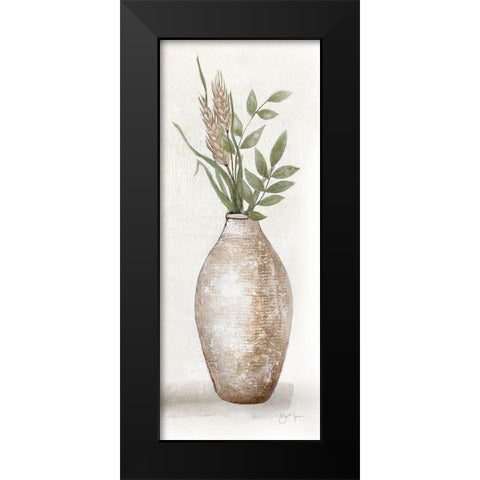 Meadow Picks I Black Modern Wood Framed Art Print by Tava Studios