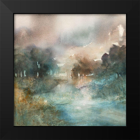 Resilient Light Black Modern Wood Framed Art Print by Robinson, Carol