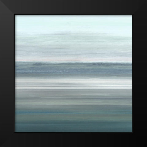 Ocean Expanse Black Modern Wood Framed Art Print by Jill, Susan