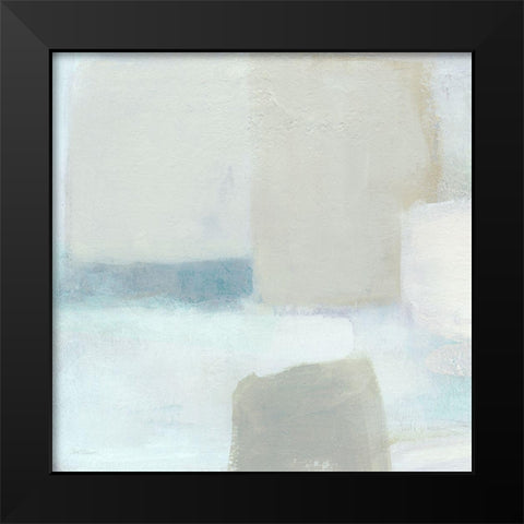 Pastel Fields Black Modern Wood Framed Art Print by Robinson, Carol