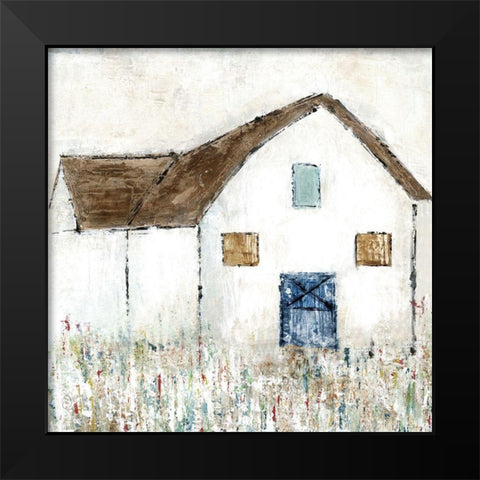 Country Barn I Black Modern Wood Framed Art Print by Tava Studios