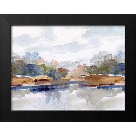 High Sierra Black Modern Wood Framed Art Print by Robinson, Carol