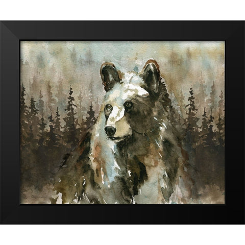 Lodge Twilight II Black Modern Wood Framed Art Print by Robinson, Carol