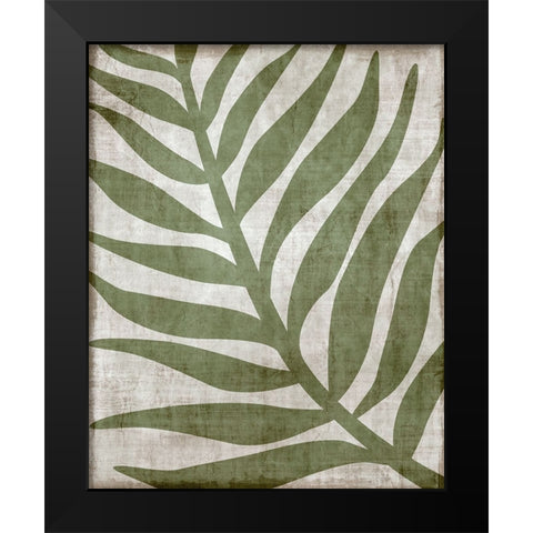 Island Greenery I Black Modern Wood Framed Art Print by Carpentieri, Natalie
