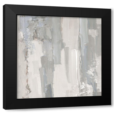Abstract Meadow Black Modern Wood Framed Art Print with Double Matting by Swatland, Sally