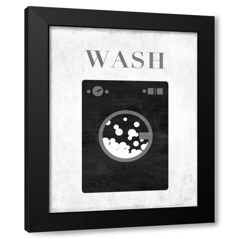Wash Black Modern Wood Framed Art Print with Double Matting by Carpentieri, Natalie
