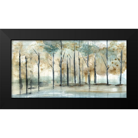 Debruce Light Black Modern Wood Framed Art Print by Jill, Susan