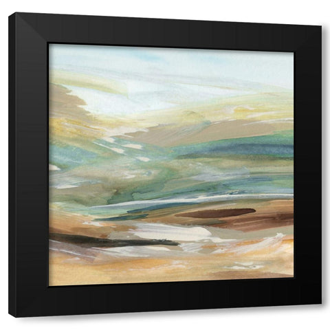 Balsam Mountain II Black Modern Wood Framed Art Print with Double Matting by Jill, Susan