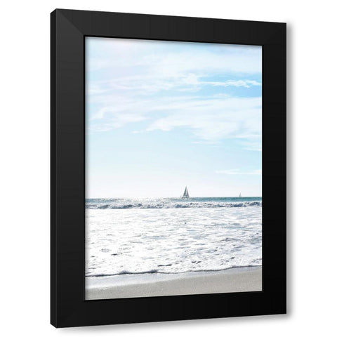 A Day at Sea Black Modern Wood Framed Art Print with Double Matting by Carpentieri, Natalie