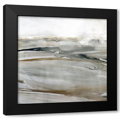 Windblown Sands I Black Modern Wood Framed Art Print by Robinson, Carol