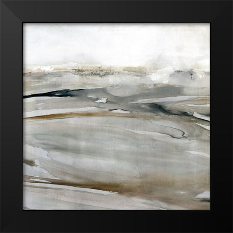 Windblown Sands I Black Modern Wood Framed Art Print by Robinson, Carol