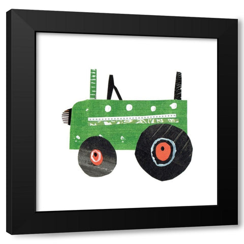 Tractor I Black Modern Wood Framed Art Print by Pope, Katherine and Elizabeth