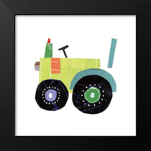 Tractor III Black Modern Wood Framed Art Print by Pope, Katherine and Elizabeth