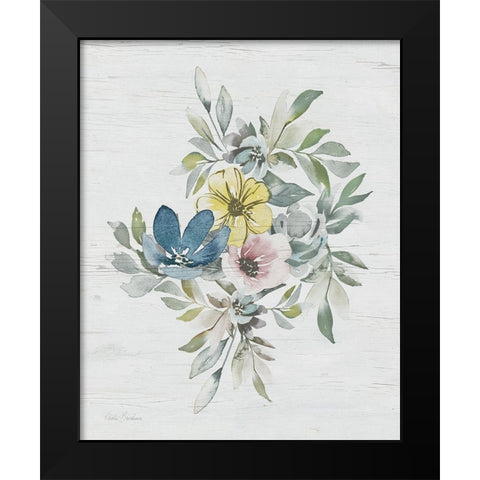 Spring Meadow Arrangement I Black Modern Wood Framed Art Print by Brockmon, Kristen