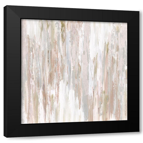 Weathered Door Black Modern Wood Framed Art Print with Double Matting by Jill, Susan