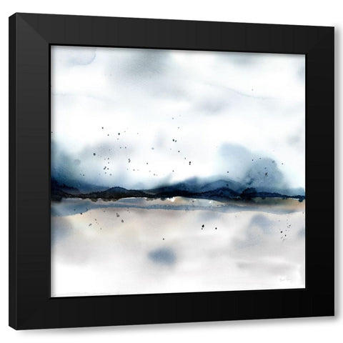 Watersmeet I Black Modern Wood Framed Art Print with Double Matting by Gunn, Kourtni