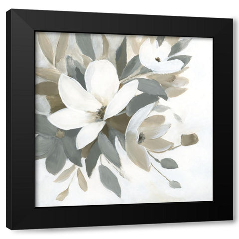 Modern Romance I Black Modern Wood Framed Art Print with Double Matting by Nan