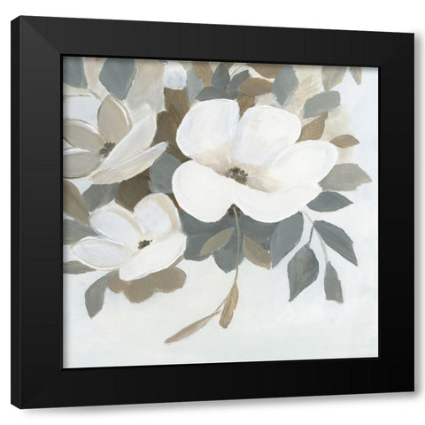 Modern Romance II Black Modern Wood Framed Art Print by Nan