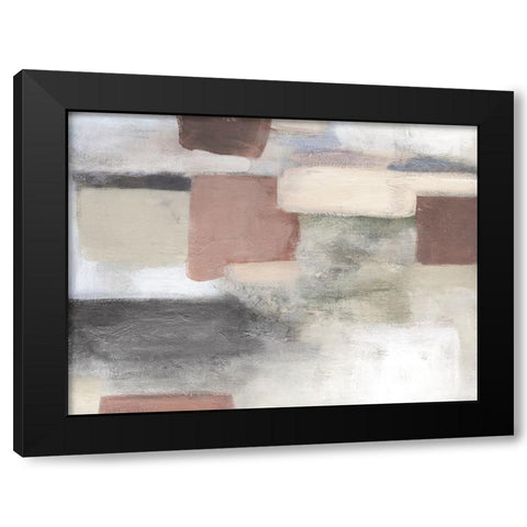 Bright Pastel Black Modern Wood Framed Art Print by Robinson, Carol