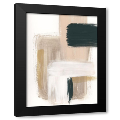 Marble Block Symmetry I Black Modern Wood Framed Art Print with Double Matting by Chang, Stella